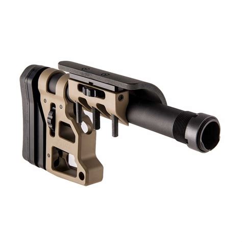 Mdt Skeleton Carbine Stock With Cheek Riser 9.75In Fde - BOSQUE Outdoors
