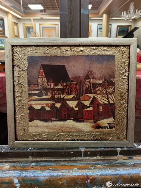 Juhani Palmu - Porvoo - Mixed technique, Kauhava | Huutokaupat.com