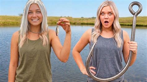 Fishing with bigger hooks