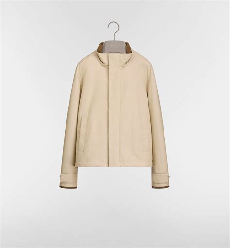 Jacket Beige Cotton Twill | DIOR