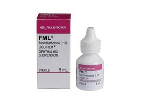 FML Liquifilm Fluorometholone 0.1% Eye Drops at ₹ 188/piece ...