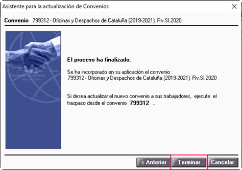 Actualización de Convenios en a3asesor Nom a través de un asistente
