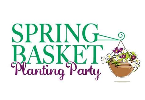 Spring Basket Planting Party, Thomsens Garden Center, Avon, 20 March to ...