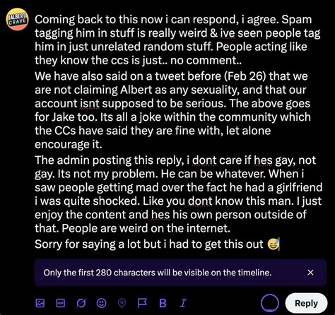 Hi, i want to preface this as some stuff has been coming up about our ...