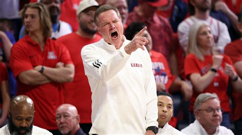 Bill Self ejected from Kansas basketball's game at Arizona State