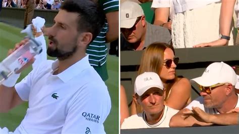 La ida de olla de Djokovic con su propio box cuando iba 2-0 abajo: no ...