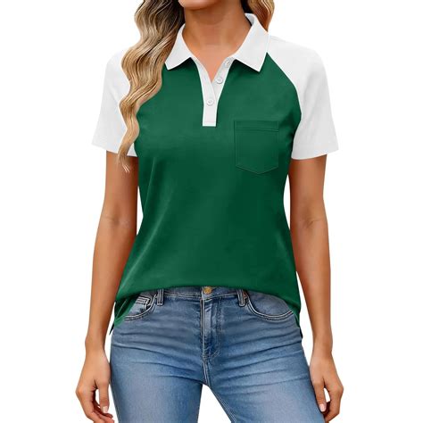 Comdrip Work Shirts for Women Women's Short Sleeve Shirts Business ...
