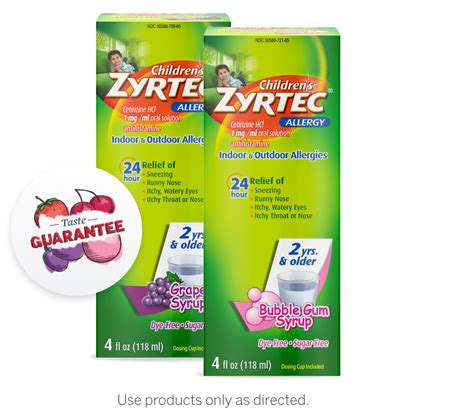 Zyrtec® Dosage & Samples for Healthcare Professionals - One For All