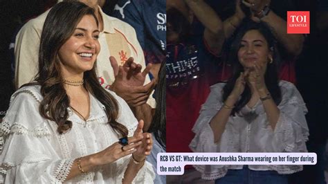 As Virat Kohli shines on the field, all eyes turn to Anushka Sharma at ...