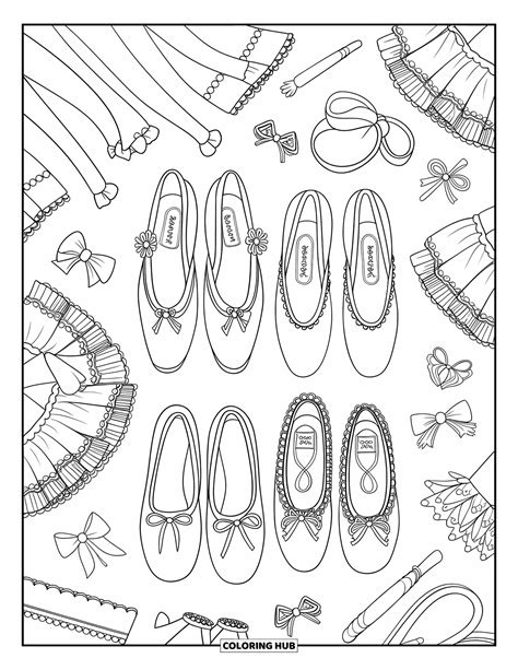 80+ Kleurplaten van ballet voor kinderen en volwassenen (Gratis)