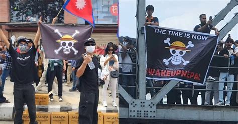 One Piece 'Straw Hat' flag becomes symbol of Nepal Gen-Z protests as 19 ...