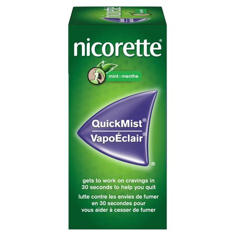 Nicorette QuickMist Mint 1 mg 4 x 150 Sprays - CTC Health
