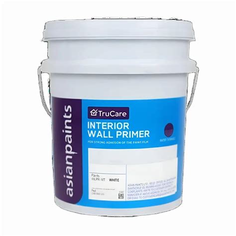 Asian Paints Trucare Interior Wall Primer, Packaging Size: 10 ltr at ...