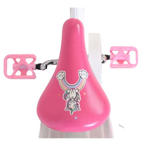 Volare Unicorn Fiets - 14 inch - Wit - Twee ... | Lobbes Speelgoed