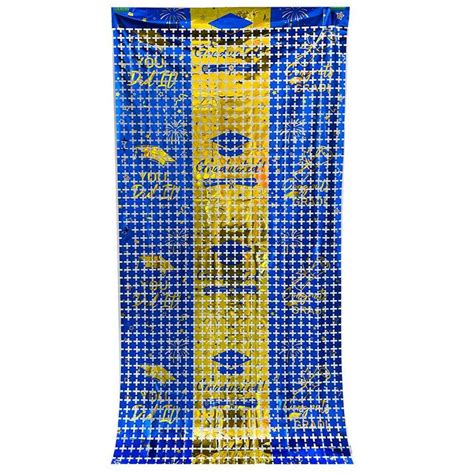 1 Pack Graduation Curtain 2x1M 2025 Graduation Party Decorations ...