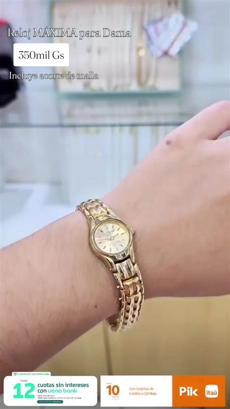 Hermoso reloj Máxima para Dama ️ Hace tu pedido al ⬇️ 📲 0984 853 333 ...