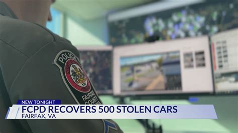 Fairfax County police credit license plate readers for recovery of 500 stolen cars – DC News Now ...