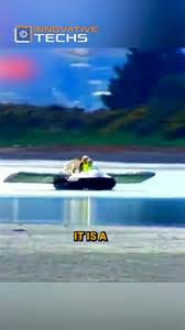 This DIY Subaru-powered hovercraft flies over water at 90 km/h!