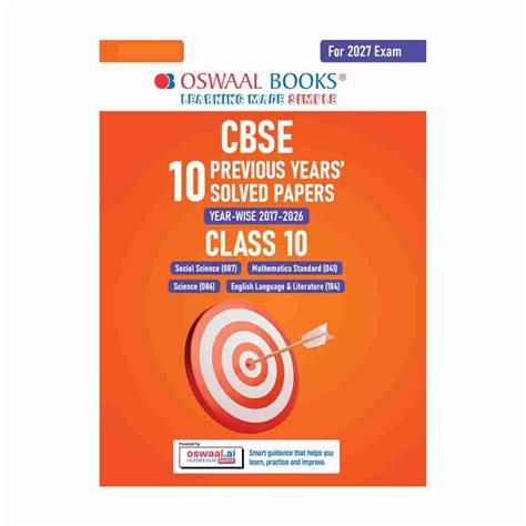 CBSE 10 Previous Years Papers | Year-wise: Solved Papers (2017-2026 ...