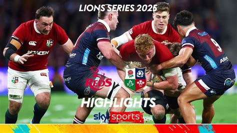 British and Irish Lions: 2025 Australia tour fixtures, kick-off times ...