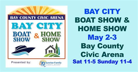 BAY CITY BOAT SHOW & HOME SHOW, Bay County Civic Arena, Bay City, 2 May ...