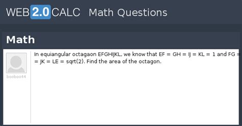 View question - Math