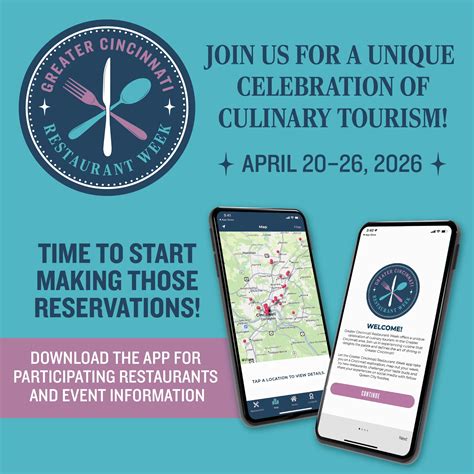 Greater Cincinnati Restaurant Week 2026 | April 20–26