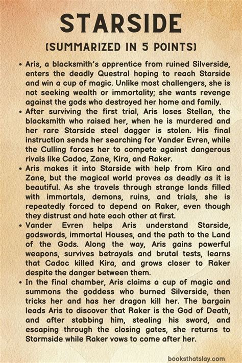 Starside by Alex Aster Summary, Characters and Themes