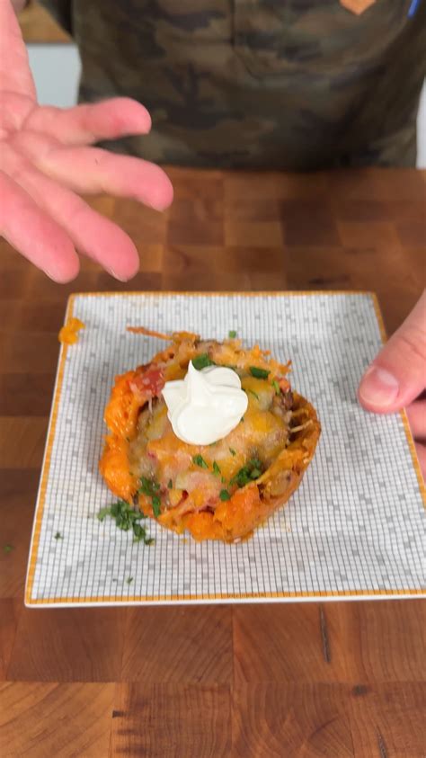 Sweet potato taco cups