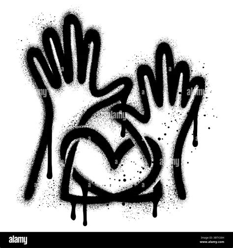 Hand drawn ink emoji Black and White Stock Photos & Images - Alamy