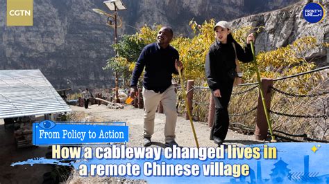 How a cableway changed lives in a remote village in southwest China - CGTN