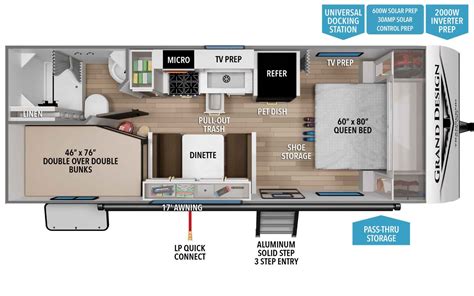 2026 Grand Design Transcend Xplor 19BHX - Leisure Trailers