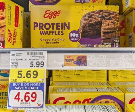 Get Boxes Of Kellogg’s Eggo Protein Or Belgian-Style Street Waffles For ...