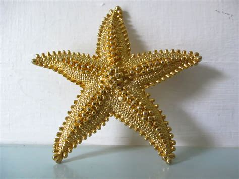 Ocean Animal Lapel Pin Starfish Brooch Pin Set - Gold & Silver S For ...