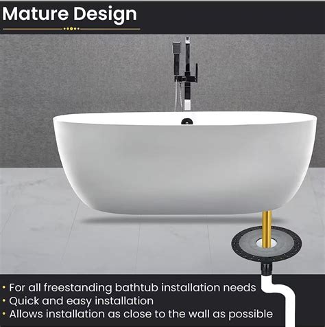 Free Standing Tub Freestanding Tub Drain Rough-in Kit - Complete Brass ...