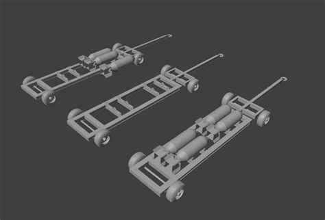 💣 USAF Bombenwagen - Tragegestell für 500 lbs Bomben im Maßstab 32 ...