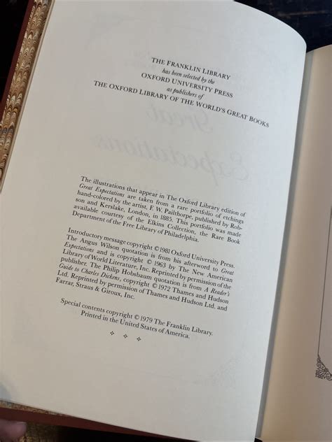 Great Expectations By Charles Dickens Oxford Library Of World’s Great ...