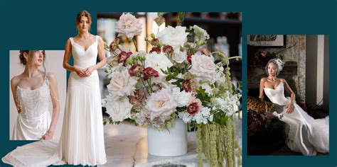 Wedding Dress Floral Pairings | Grace + Ivory Wedding Dresses