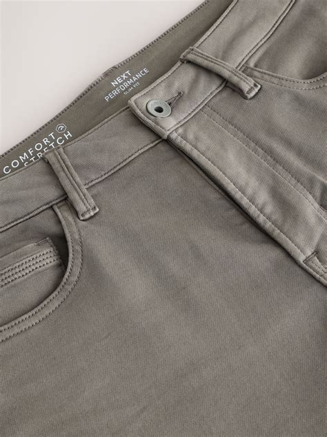 Buy Taupe Brown Slim Fit Comfort Stretch Jeans from the Next UK online shop
