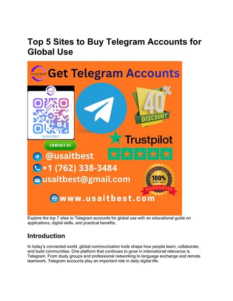 Top 5 Sites to Buy Telegram Accounts for Global Use.docx