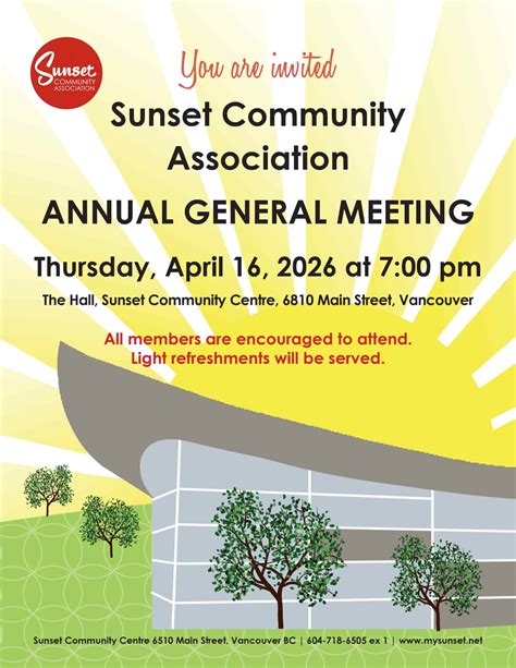 agm-invite-portrait2026 • Sunset Community Centre Association