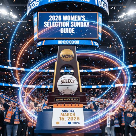 2026 Women’s Selection Sunday Guide: Date, Time, and TV Channel ...