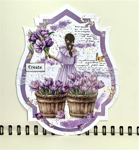 Voorbeeldkaarten: Flower Girl