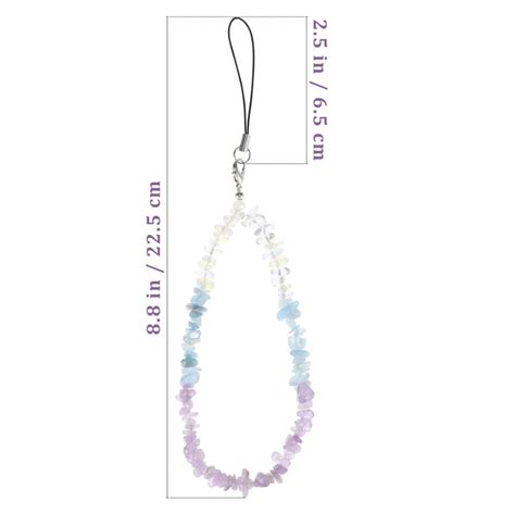 Mobile Phone Lanyard Crystal Chain Painted Pendant Cell Decorative ...