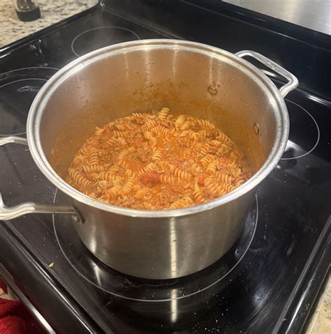 20 Minute Pasta with Meat Sauce - Dining and Cooking