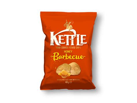 18x Kettle Chips Honey BBQ | 40 g Aanbieding - iBOOD