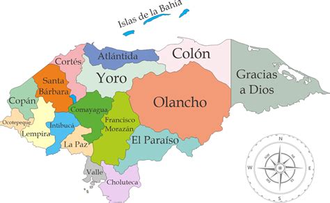 El Mapa Nacional de Honduras - EspacioHonduras