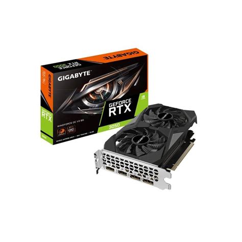 Buy Gigabyte NVIDIA GeForce RTX 3050 Windforce OC V2 6GB GDDR6 Graphics ...