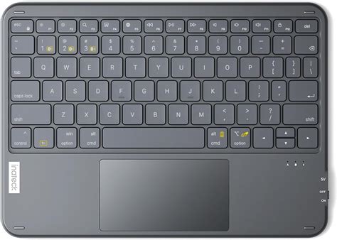 Inateck Bluetooth Keyboard With Touchpad Ultra Slim And Portable ...