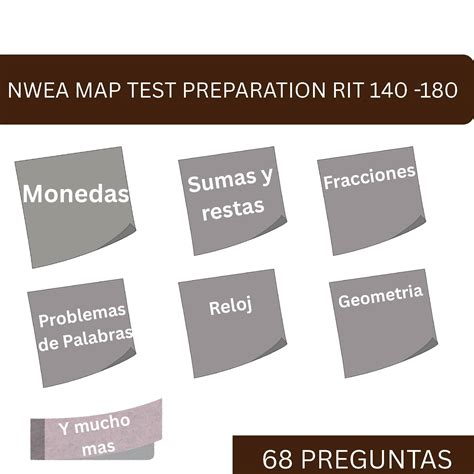NWEA MAP Test Math Practice RIT 140-200 - Bilingüe by Ayuda Bilingüe